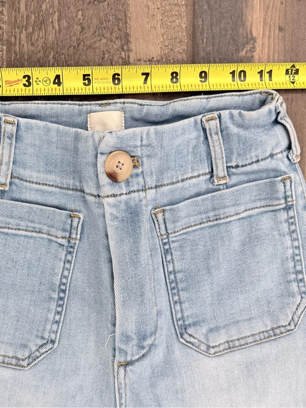 Maeve by Anthropologie Colette Light Blue Wide-Leg Jeans